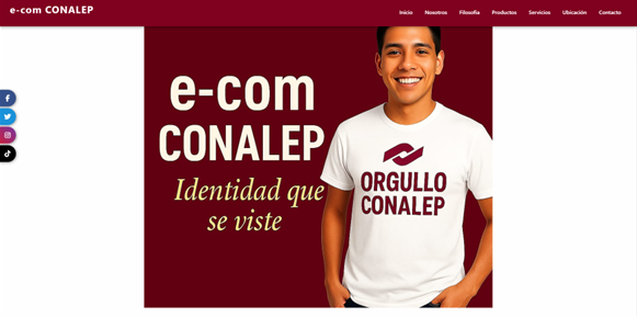 Sitio web Conalep